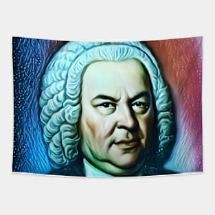 Johann Sebastian Bach Portrait | Johann Sebastian Bach Artwork 5 Tapestry