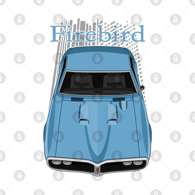 Pontiac Firebird Ram Air 1968 - Alpine Blue by V8social