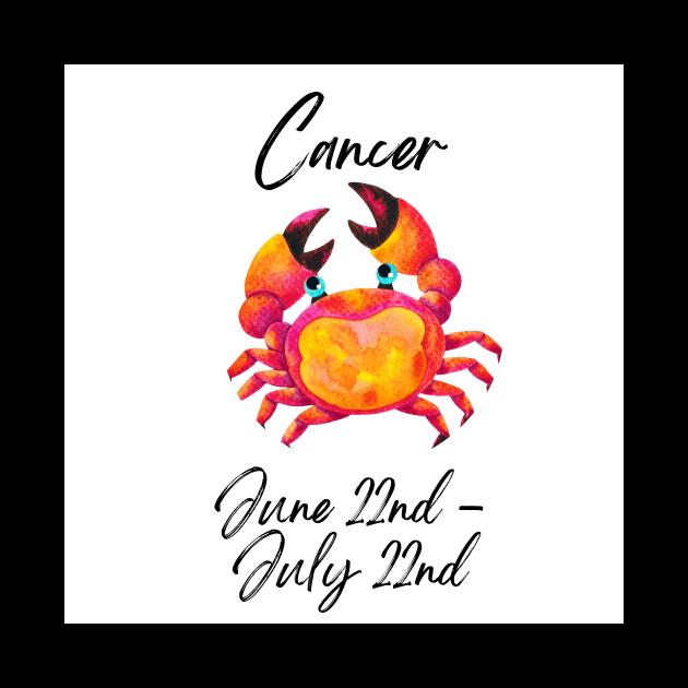 Cancer Star Sign. by Rosettemusicandguitar