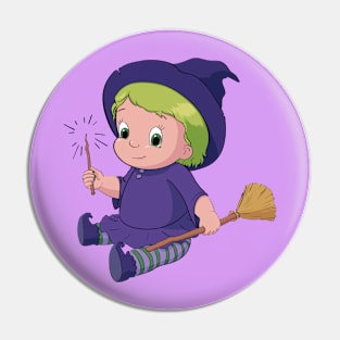 Little Witch Pin