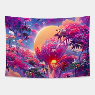 The Peak of Sunrise Tapestry