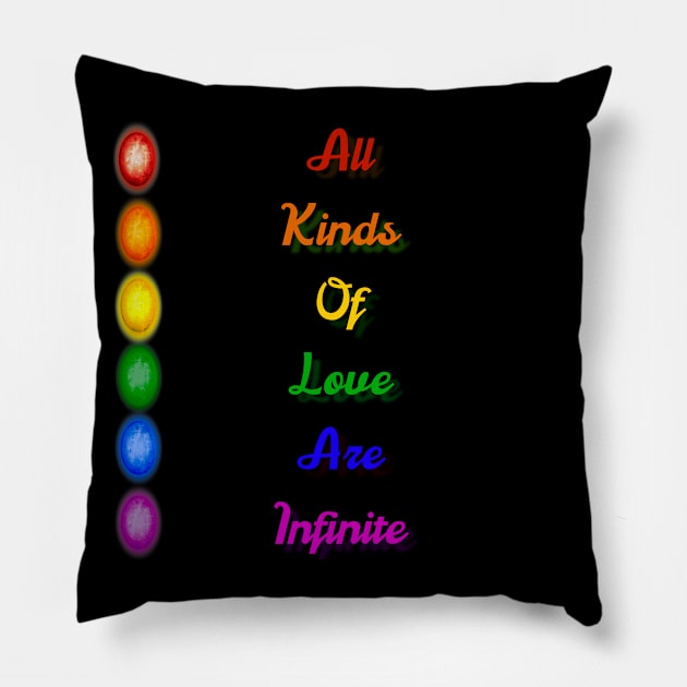 Infinite love 4 Pillow by Thisepisodeisabout