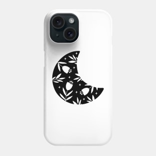 Floral Moon Phone Case