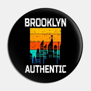 Brooklyn authentic Pin