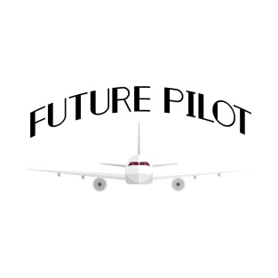 Future Pilot Funny Airplanes Boys Girl Men T-Shirt