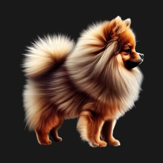 Pomeranian Perfection by Stupid Coffee Designs