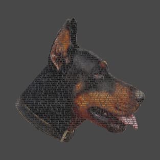 Doberman Info Graphic T-Shirt