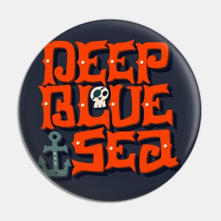 Deep Blue Sea Pin