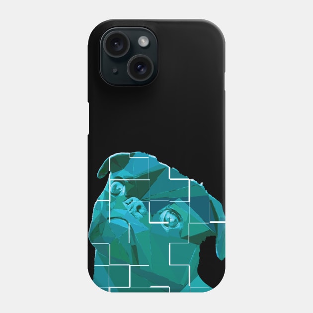 Cute dog face | Cute pug looks Phone Case by artist369