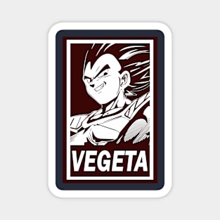 SSJ Vegeta Magnet for Sale by jixelpatterns