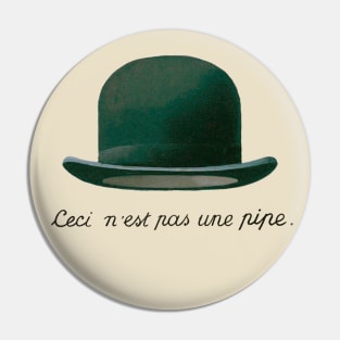 ceci n'est pas une pipe Pin