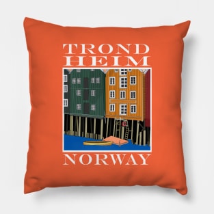 Trondheim Trøndelag Norway Pillow