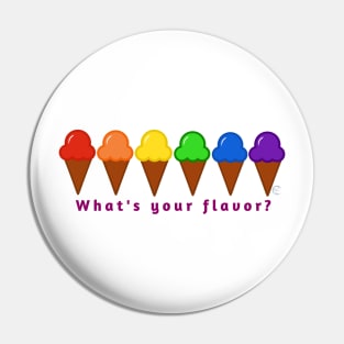 What's your flavor? Pin