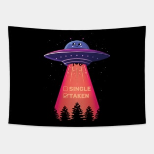 Taken UFO Tapestry