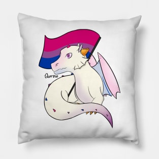 Bisexual Pride Flag Dragon 2 - 2018 Pillow