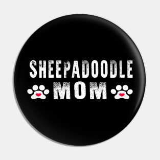 Sheepadoodle Mom Pin