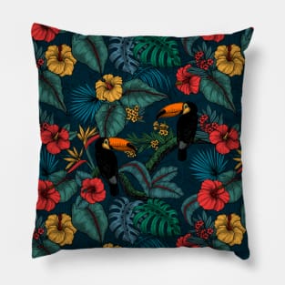 Tropical garden 2 Pillow