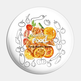 Healthy Food Pin