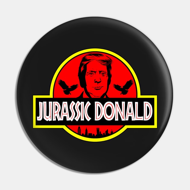 Jurassic Donald Pin by kurticide