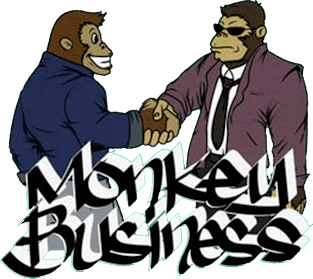 Monkey Business Magnet