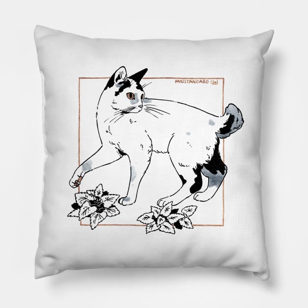 Japanese Bobtail Pillow by paristandard