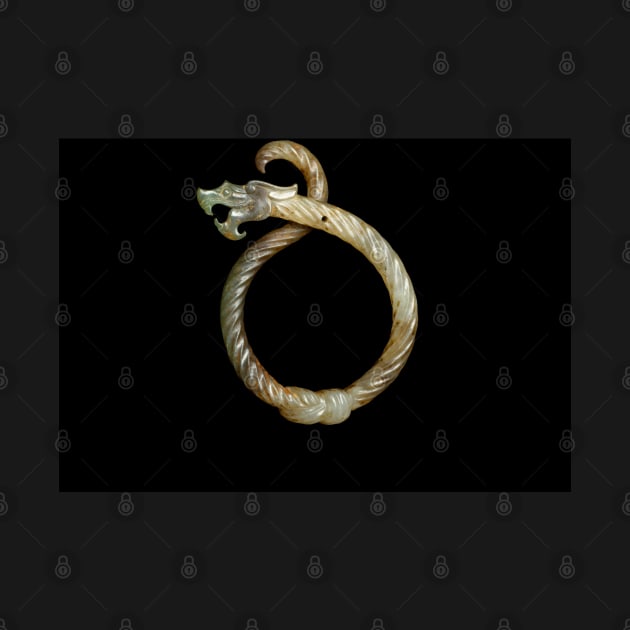 Eastern Zhou Dynasty Knotted Dragon Pendant by Culturesmith