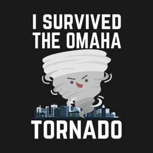 I Survived the Omaha Tornado, Nebraska Tornado April 28 2024 T-Shirt