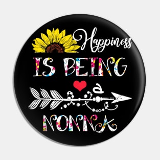 Happiness is being a nonna mothers day gift Pin