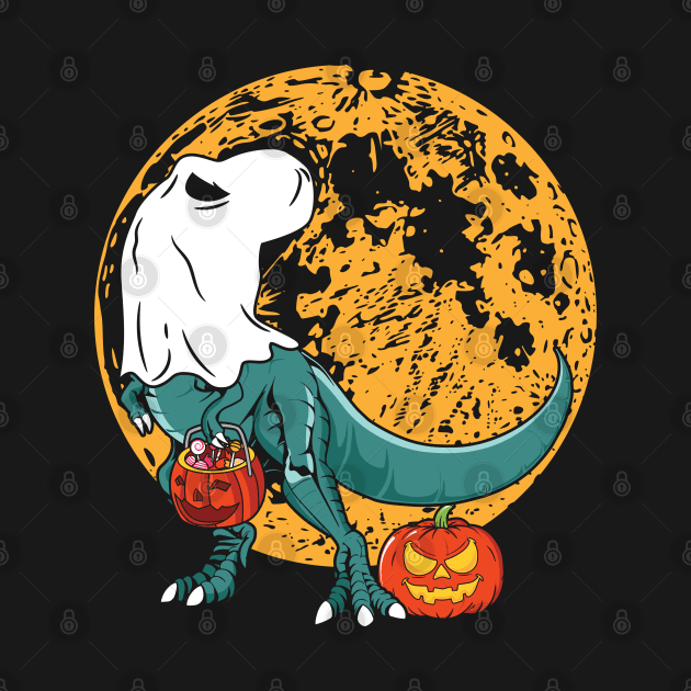 Trex Halloween by MZeeDesigns