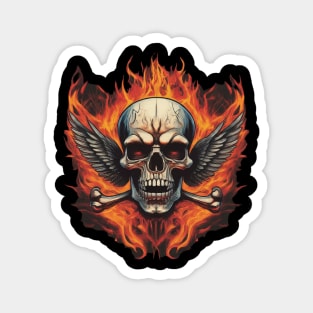 Inferno Rock Apparel: Ignite Your Style with Fiery Flair Magnet