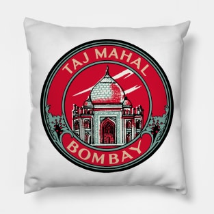 Vintage Style Taj Mahal Pillow