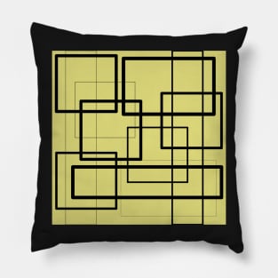 abstract geometrical line design Pillow