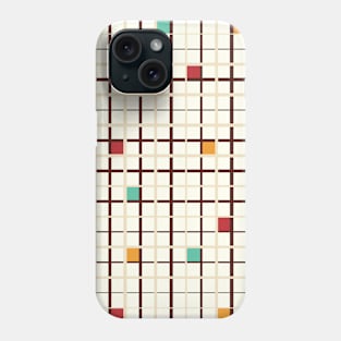 Grid pattern Phone Case