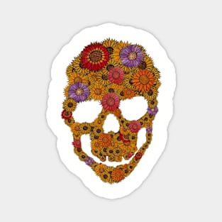 Sunny Skull Magnet