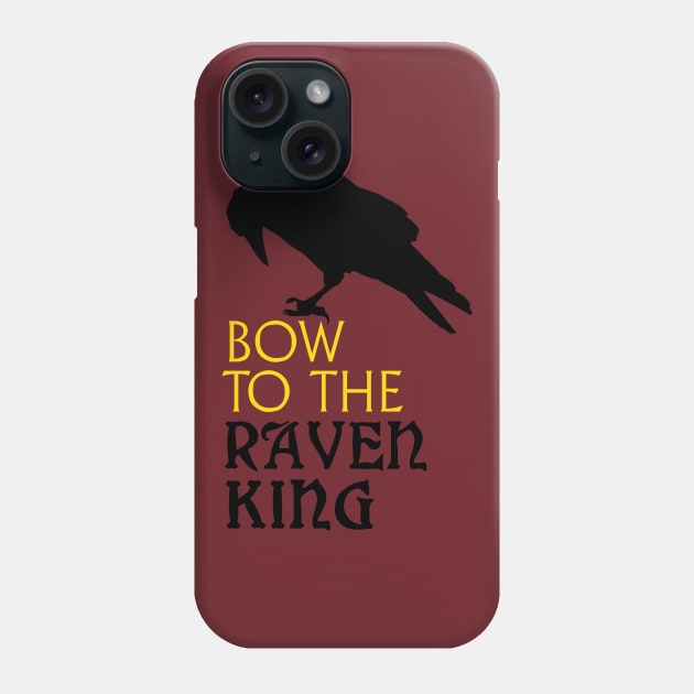 Raven King : Bow to the Raven King Phone Case by Corncheese