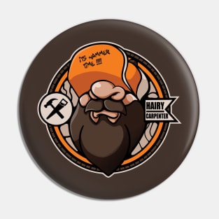 Bearded Carpenter Pin