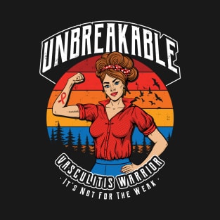 Unbreakable Vasculitis Warrior T-Shirt