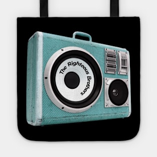 a radio 60s with sticker The Righteous Brothers Tote