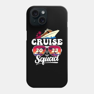 Cruise Squad 2023 Family Vacation Matching Family Group Phone Case