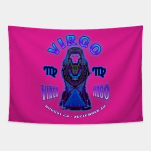 Virgo 2a Fuchsia Tapestry