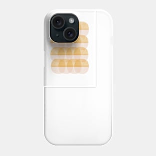 Pastel circles pattern Phone Case