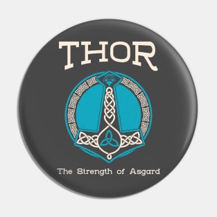 Thor Thors Hammer Norse Gods Nordic Norse Mythology Pin