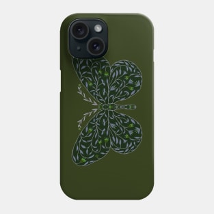 Blooming dragonfly Phone Case