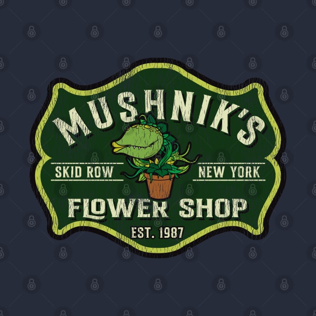 Mushnik's Florist Crest Seymour Worn by Alema Art