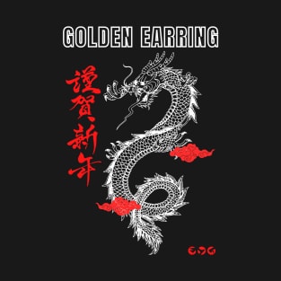 Dragon Streetwear Golden Earring T-Shirt