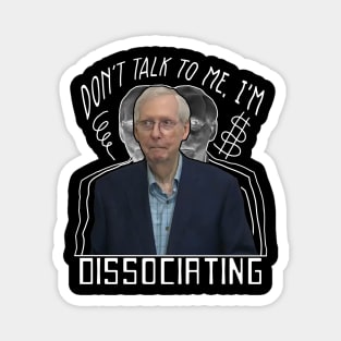 Mitch the Dissociation Turtle (Dark Variant) Magnet