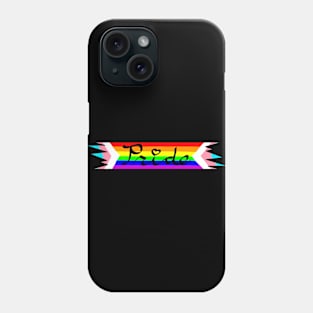 Trans LGBTQ+ Pride Ribbon Phone Case