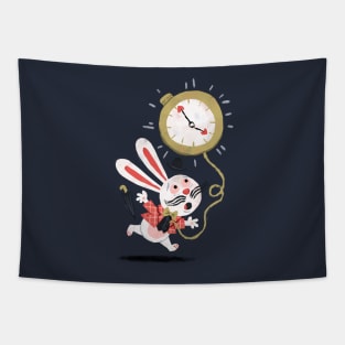 White Rabbit - Alice in Wonderland Tapestry