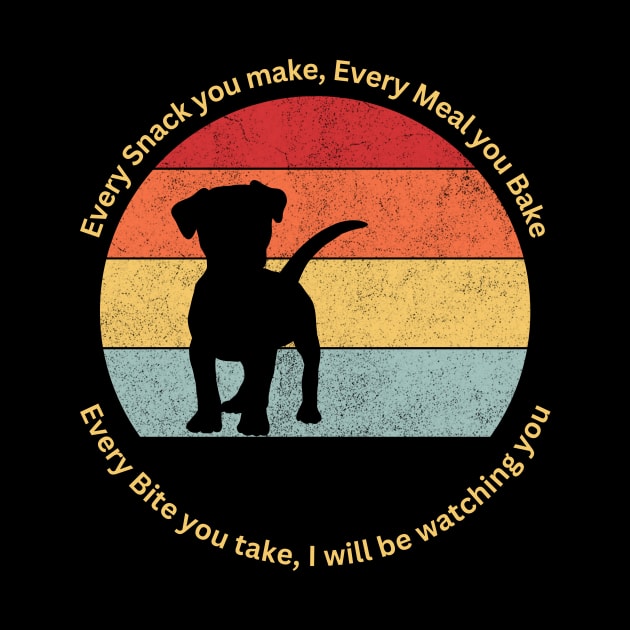 I will be watching you, Dog Lovers Funny by MADesigns