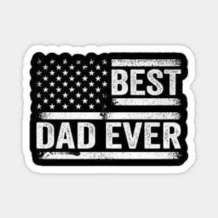 Best Dad Ever Camo Flag Perfect For Father'S Day Magnet